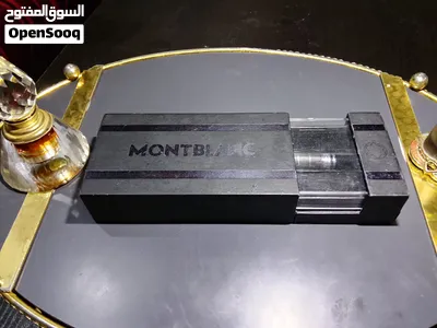 قلم مونت بلانك أصلي مستعمل وطقم كروس أصلي جديد Montblanc & Cross 2