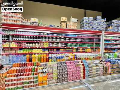 ثلاجه عرض خاصه للاجبان والبان والمشروبات مفتوح الطول 4 متر الارتفاع 2متر انتاج شركه دحدل 2