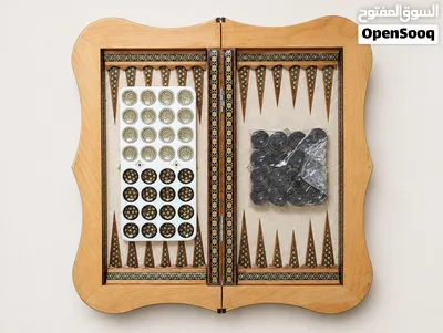 Exquisite Persian Hatam-kari Masterpieces: Luxury Backgammon & Chess Sets 4