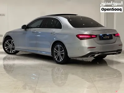 مرسيدس E350 2021 لون فضي 3