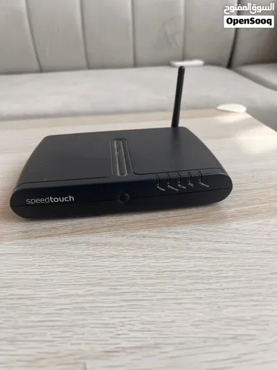 راوتر فايبر ب نت و راوتر speed touch 3