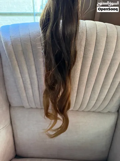 شعر صناعي فيه نسبه طبيعي للبيع 2