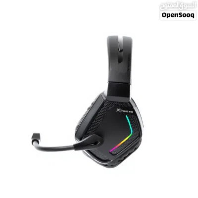 سماعات رأس وأذن جيمنغ مضيئة اصلية منفذ USB لاسلكية – XTRIKE ME GH-512W wireless headset RGB LIGHT 3