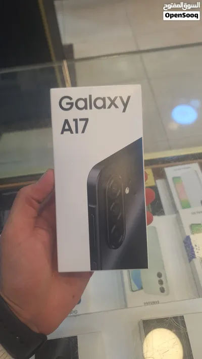 جالاكسي A17 (256GB16RAM) جديد كفالة الوكيل BMS 2
