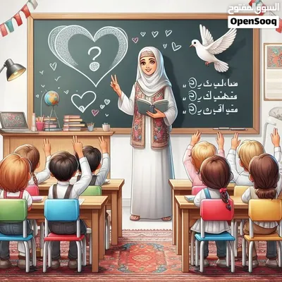 معلمة تأسيس لغة عربية وتحفيظ القرآن 3