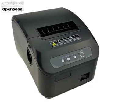 طابعة فواتير وايصالات حرارية سريعة جودة عالية USB POS printer 80mm 2