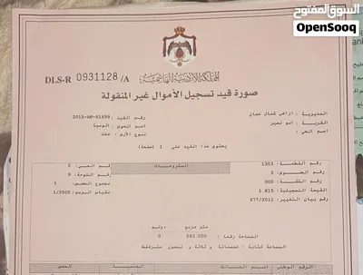 سعر حرق للبيع المباشر أرض في أبو نصير للبيع مطلة على شارع الأردن 4