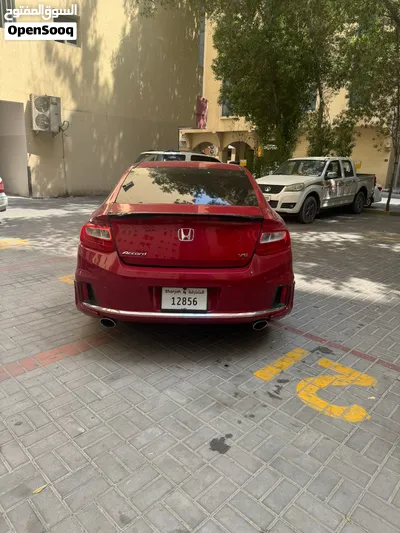هوندا اكورد كوبيه لون احمر 2013 Honda Accord Coupe 4
