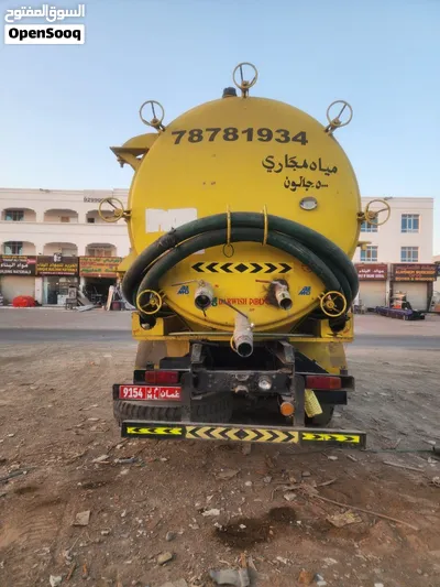 خدمة شفط مياه المجاري - تنظيف خزانات الصرف الصحي - خدمة صهريج مياه الصرف الصحيSeweage Water TankerS 4