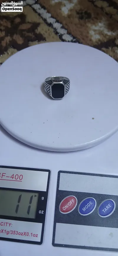 خواتم فضة اصلية 925 واحجار كريمة 4