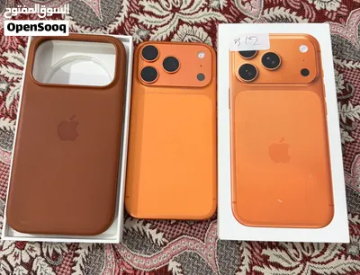 iPhone 17 Pro 512GB Orange Battery 91% SAR 4,500 4