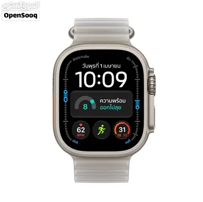 Apple Watch Ultra 4 Natural Titanium – Ocean Band 2