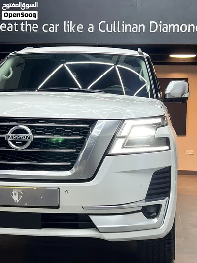 NISSAN PATROL 2020 platinum V8 white 3
