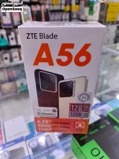 تلفون جديد ماركة ZTE نوع A56 ذاكرة 128 رام 12 متوفر توصيل 2