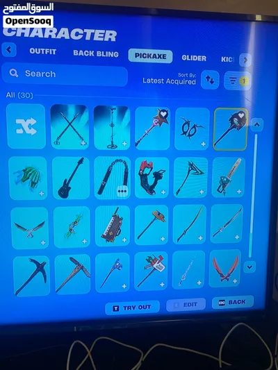 حساب فورتنايت للبيع بي سي سوني 16 سكن 2