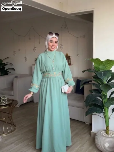 فستان كتان بيور مستورد 3