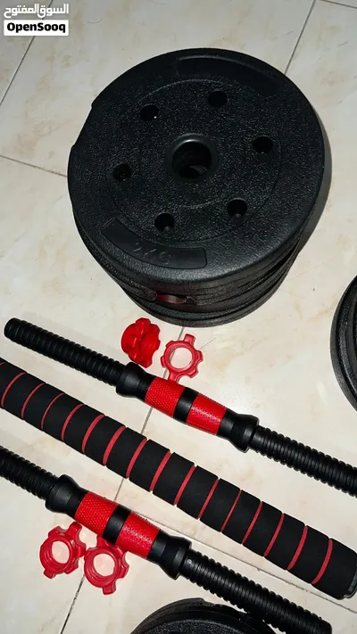 دنابل للتمرين بلاستك 3