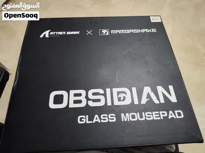 Attack Shark Obsidian Mamba Snake - للبيع: ماوس باد زجاجي 4