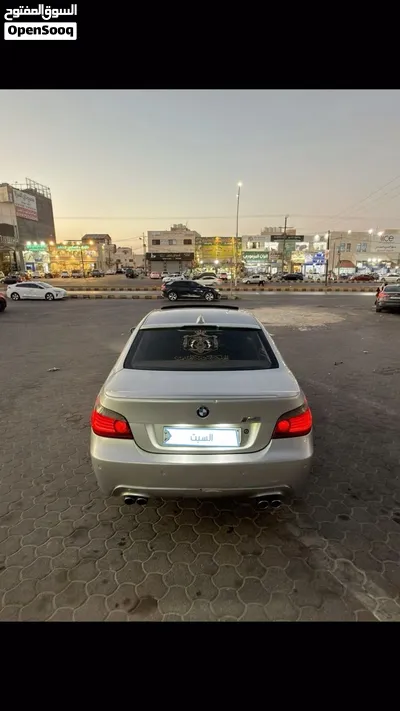 BMW E60 520i 2008 Full option محدثه لل 2010 فل كااامل / فحص كامل / كت M-Technic ترخيص سنه كامله م 2