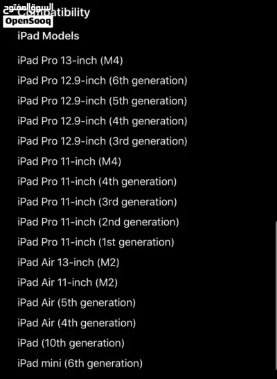 قلم ابل USB-C , يدعم جميع ايبادات ابل من الجيل العاشر وفوق ، جديد ضمان سنة 3