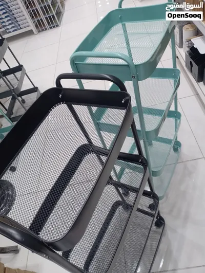 Steel R Ack Steel rack with tyres 4-tiers - (288955002) | السوق المفتوح