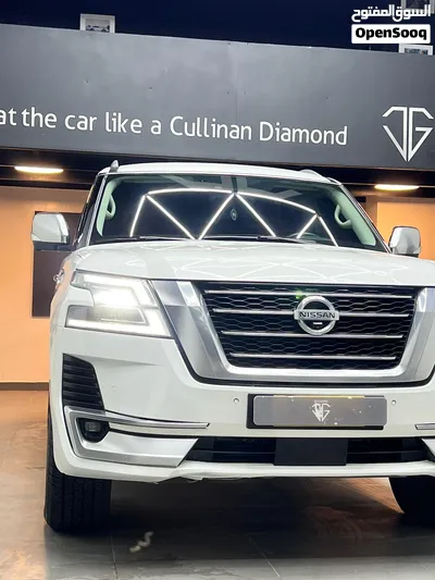 NISSAN PATROL 2020 platinum V8 white 4