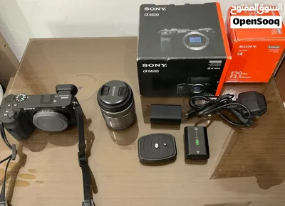 كاميرا Sony a6600 + عدسة ماكرو 30mm + ترايبود Hama للبيع 2