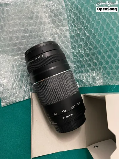 للبيع عدسة Canon EF 75-300mm f/4-5.6 III – بحالة ممتازة جدا استخدام يمكن مرة وحدة فقط 3