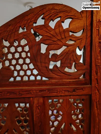 برافان خشب... باكستاني 4ضلفات.. خشب حفر 4