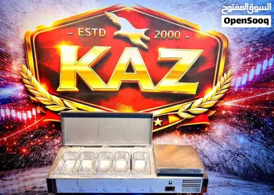 خصم خاص لفترة محدودة! ثلاجة سلطات KAZ – Over Counter خصم 20% ستانلس ستيل بالكامل 4