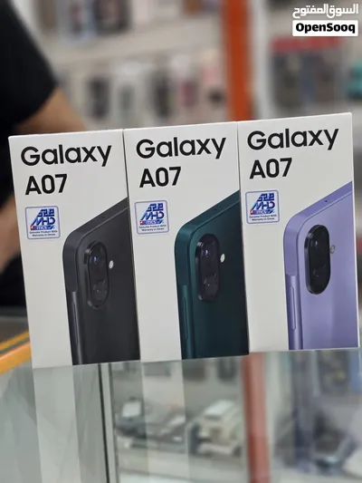 عرض خاص : Samsung A07 128gb جديد ضمان وكيل سنة. هاتف بمواصفات قوية و سعر مناسب لا يفوتك 2