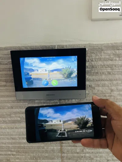 انتركوم الذكي/جرس الذكي بصوت و صورة من ماركة Hikvision الموديل P-DS-KIS603 4