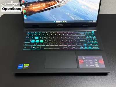 تحفه هندسية للجيمرز والمهندسين MSI Sword 16 Gaming كور i7 جيل 13 فئة HX بكارت RTX 4060 فعلي 8 جيجا 2