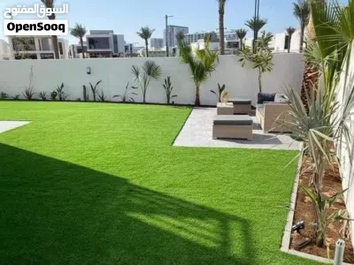 Artificial grass (Fake grass) and Nature grass for the garden, balcony and backyard 4