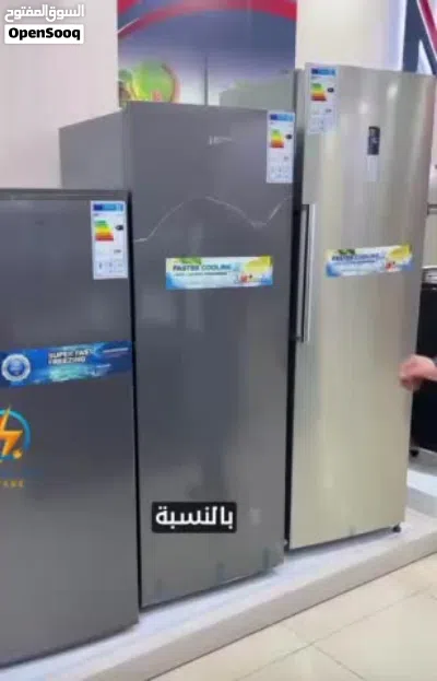 فريزرات عامودي ناشونال سونيك لون سلفر A+ كفاله 3 سنوات تتوفر لدينا جميع الألوان والتوصيل 2