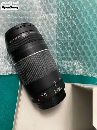 للبيع عدسة Canon EF 75-300mm f/4-5.6 III – بحالة ممتازة جدا استخدام يمكن مرة وحدة فقط 4