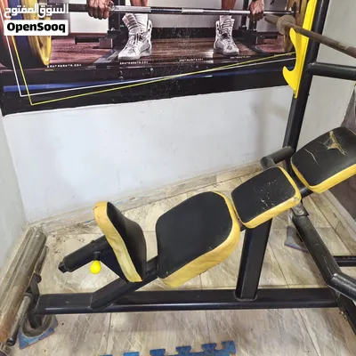 جيم كامل بالارضيات وكل محتويات الجيم بالأجهزة والدنابل والبارات للبيع بسعر مغري 3