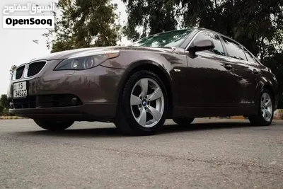 طبون امامي وخلفي مع العاكس BMW e60 الرمش 2