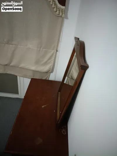 Solid wood Dresser with Mirror and Storage for urgent sale 4