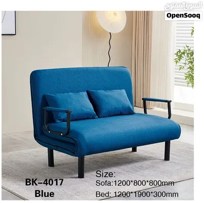 كنبه سرير صوفا صوفا تتحول لسرير أريكة نوم ضيوف قابلة للطي ... Sofa bed that converts to bed sleeping 2