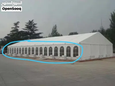 خيمة جلد جديدة كاملة بالستائر وجميع الملحقات 3