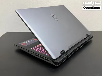 تحفه هندسية للجيمرز والمهندسين MSI Sword 16 Gaming كور i7 جيل 13 فئة HX بكارت RTX 4060 فعلي 8 جيجا 3
