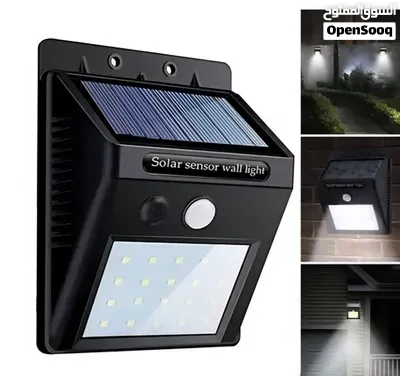كشاف جداري شمسي LED بحساس حركة إضاءة قوية، توفير في الكهرباء، وتشغيل ذكي بمجرد حلول الظلام 4