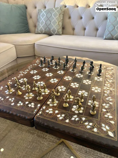 طاولة زهر دمشقية فاخرة 2