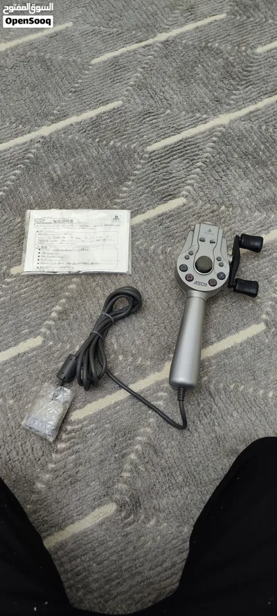 ASCII Tsuricon Fishing Controller sony playstation 1 يد تحكم لالعاب الصيد بلايستيشن 1 & 2 3