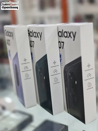 عرض خاص : Samsung A07 128gb جديد ضمان وكيل سنة. هاتف بمواصفات قوية و سعر مناسب لا يفوتك 4