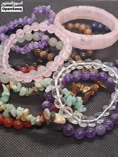 اساور احجار كريمة طبيعية Gemstones bracelets 2