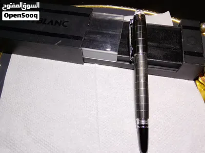 قلم مونت بلانك أصلي مستعمل وطقم كروس أصلي جديد Montblanc & Cross 4