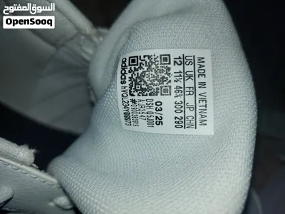 بوط أديداس أصلي Adidas Breaknet 2.0 (كود الموديل: ID3033)، اللون أبيض وأسود كلاسيكي، صنع في فيتنام ( 3