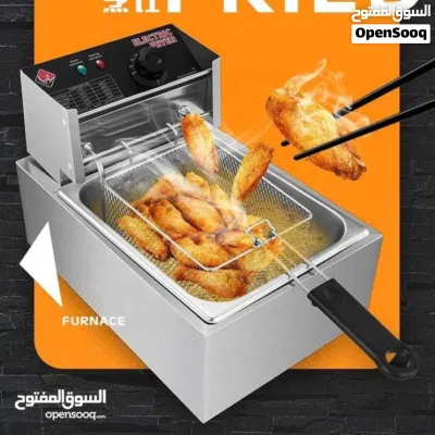 مقلى بطاطا حوض و حوضين كهرباء قلي البطاطا و بروستد و فلافل و حلبي و فلافل و عوامه و سمك و مقالي و بر 3